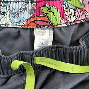 Vera Bradley XL petite scrub pants